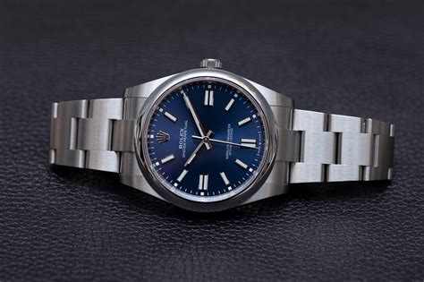 rolex oyster black and blue|rolex oyster perpetual blue price.